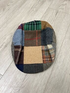 Hanna Hats Men’s Traditional Irish Tweed Patchwork Hat